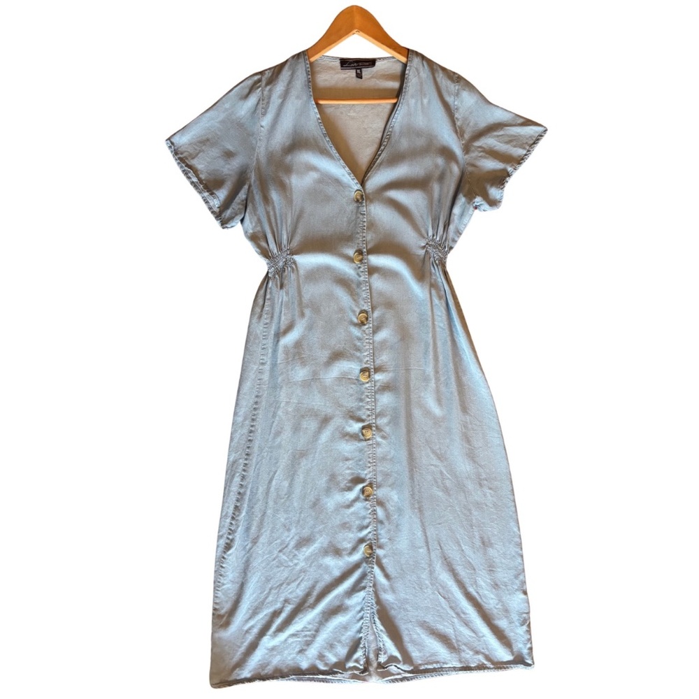 Love University Jean Dress – Size XL (Fits Like L)